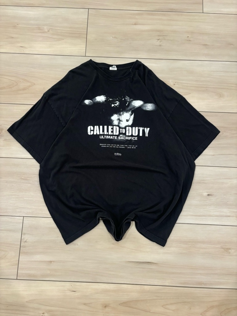 Delta Pro Weight Vintage “Called to Duty” Retro Jesus Tee